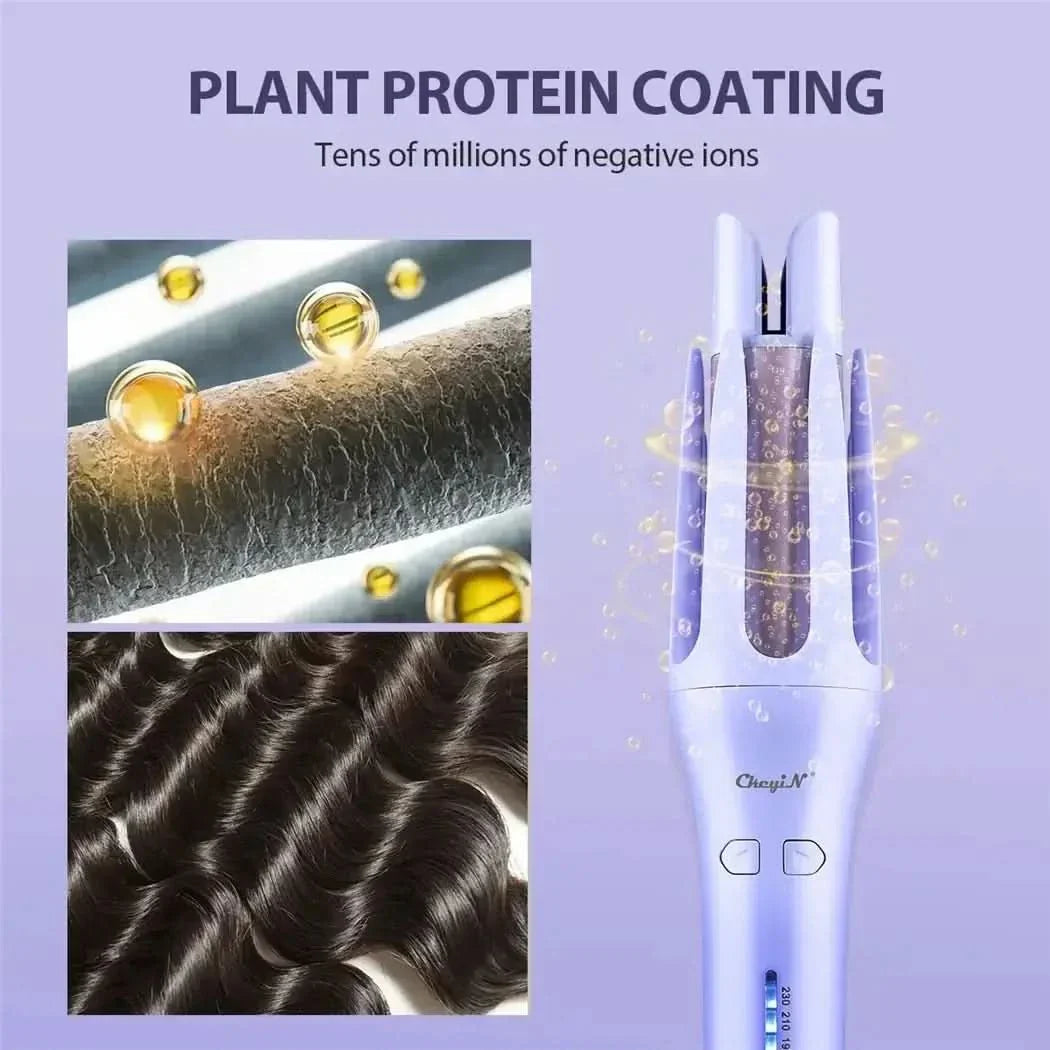 Iron Curling Wand Hair Waver - Glam Global UKGlam Global UK