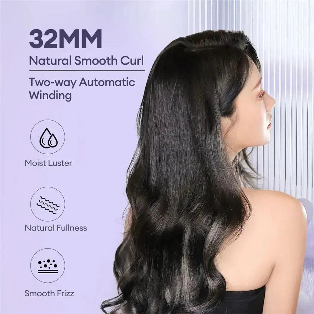Iron Curling Wand Hair Waver - Glam Global UKGlam Global UK