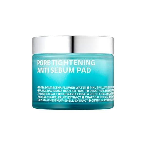 isoi Pore Tightening Anti Sebum Pad 60 Count – Exfoliating & Oil Control - Glam Global UKisoi