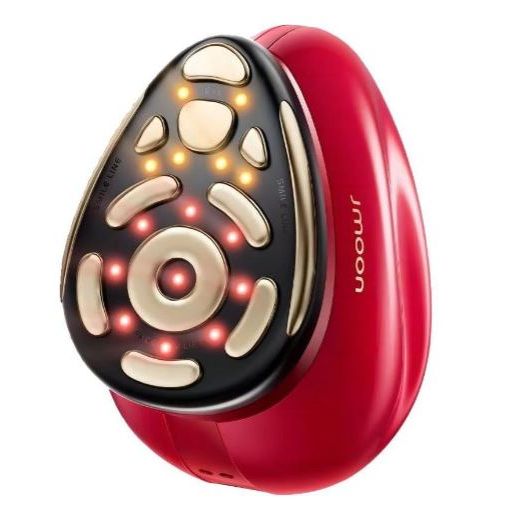 JMOON Red Iron 12 Pole RF Beauty Instrument | V-Lift Technology for Fast Lifting, Firming & Eye Contour Care