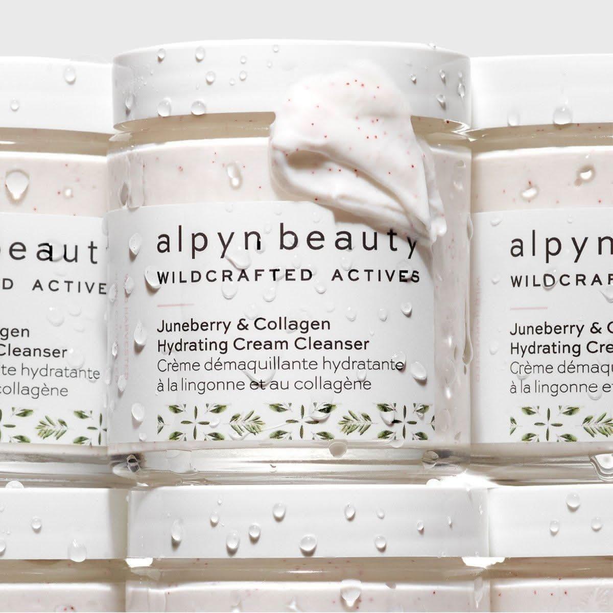 Alpyn Beauty Juneberry and Collagen Hydrating Cream Cleanser - 115ml - Glam Global UKAlpyn Beauty