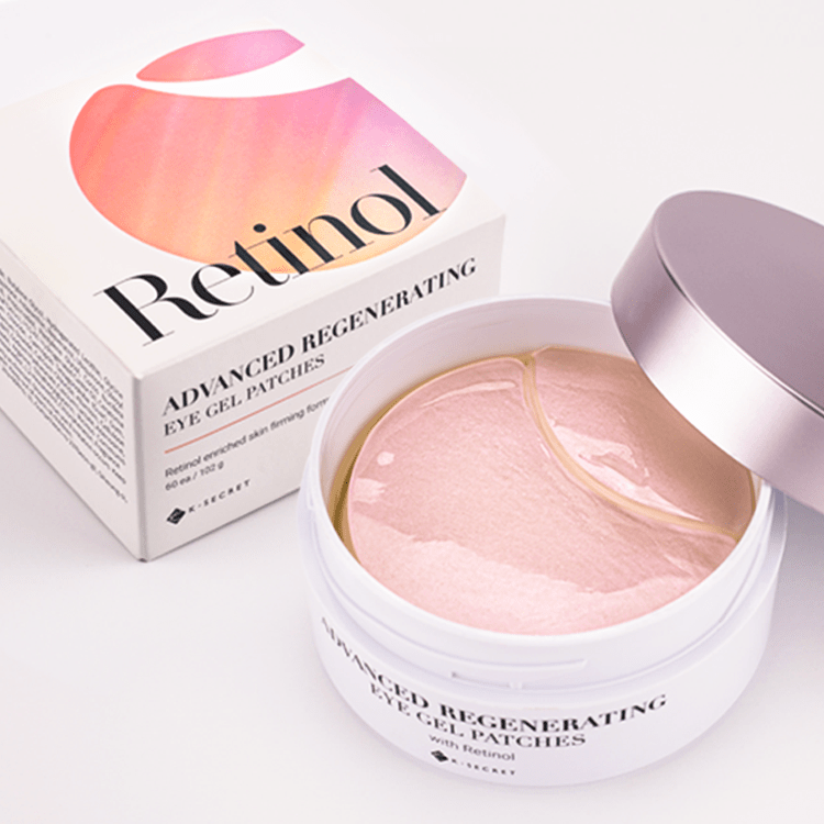 K - SECRET Advanced Regenerating Eye Gel Patches 60ea/102g #RETINOL - Glam Global UKK - SECRET