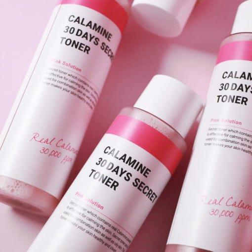K - SECRET Calamine 30 Days Secret Toner 160ml - Glam Global UKK - SECRET