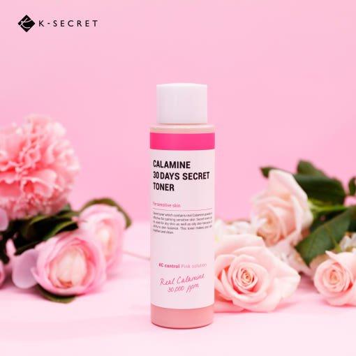 K - SECRET Calamine 30 Days Secret Toner 160ml - Glam Global UKK - SECRET