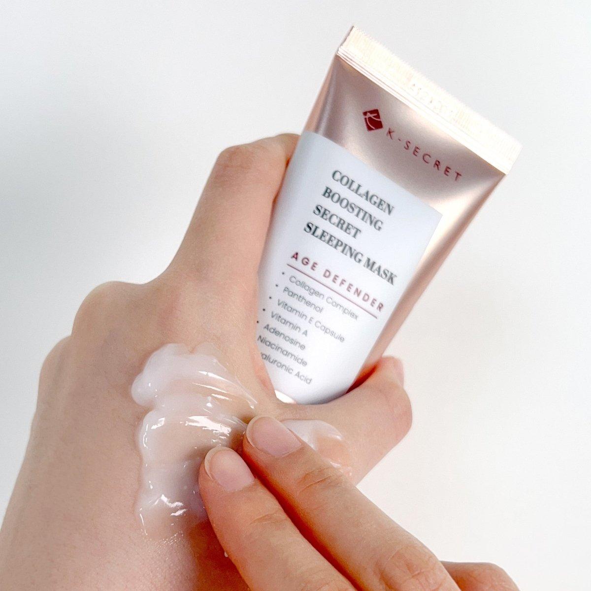 K - SECRET Collagen Boosting Secret Sleeping Mask 60ml - Glam Global UKK - SECRET