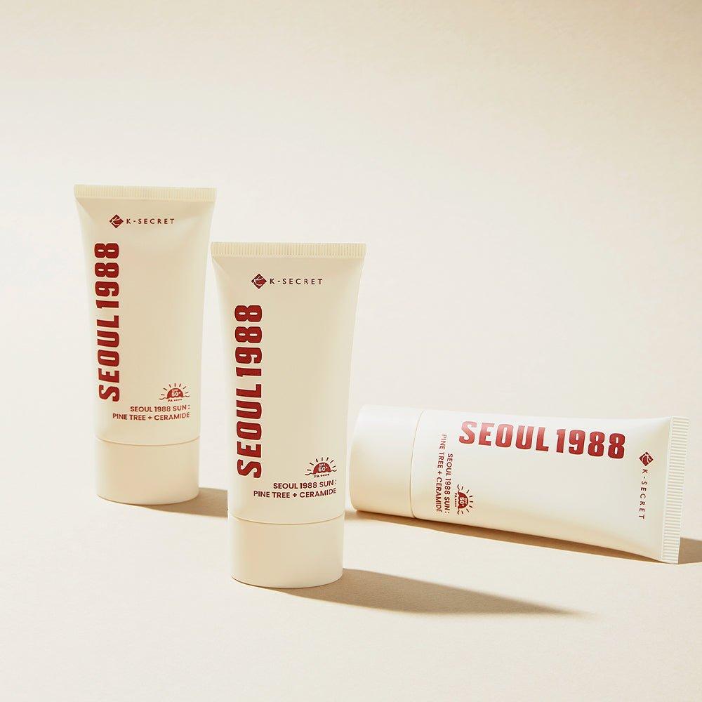 K - SECRET SEOUL 1988 Sun : Pine Tree + Ceramide 50ml - Glam Global UKK - SECRET