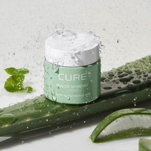 KIM JEONG MOON Cure Realoe Signature 3X Cream - 55g | Anti - Wrinkle & Skin Tone Enhancer - Glam Global UKKIM JEONG MOON Aloe
