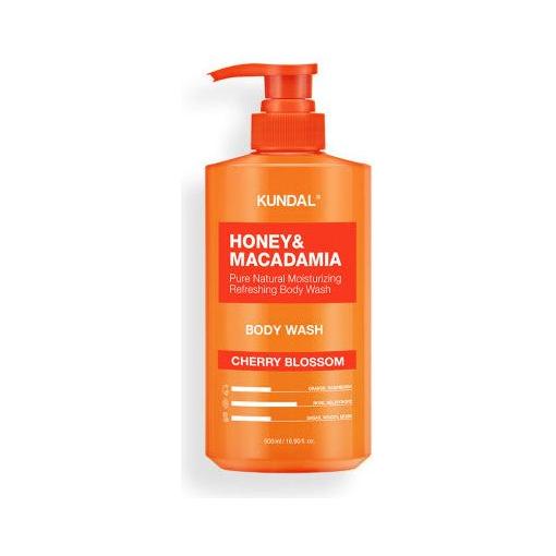 KUNDAL HONEY & MACADAΜΙΑ PURE BODY WASH 500ml (13 - type) - Glam Global UKKUNDAL