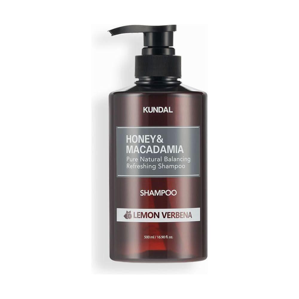 KUNDAL HONEY&MACADAMIA Pure Natural Balancing Refreshing Shampoo 500ml #LEMON VERBENA - Glam Global UKKUNDAL