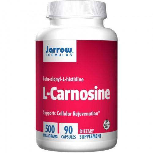 Jarrow Formulas L-Carnosine 90 Capsules – Antioxidant Support and Brain Health