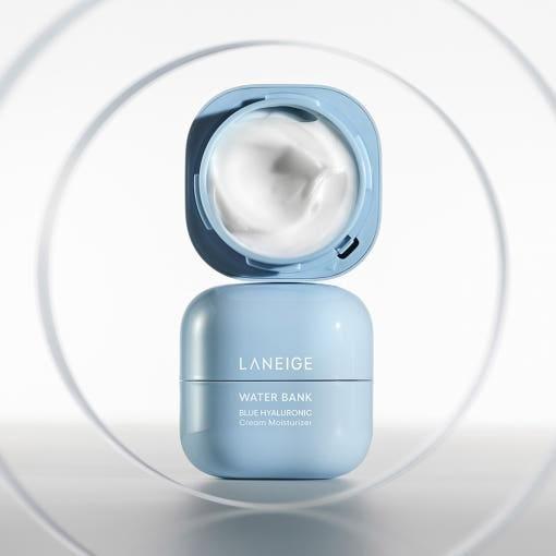 LANEILANEIGE Water Bank Blue Hyaluronic Cream Moisturizer - 20ml | Barrier - Strengthening Hydration - Glam Global UKLANEIGE