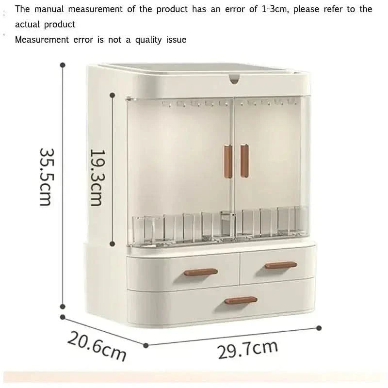 LED Desktop Storage Box: The Ultimate Organizer with Illuminating Features - Glam Global UKGlam Global UK