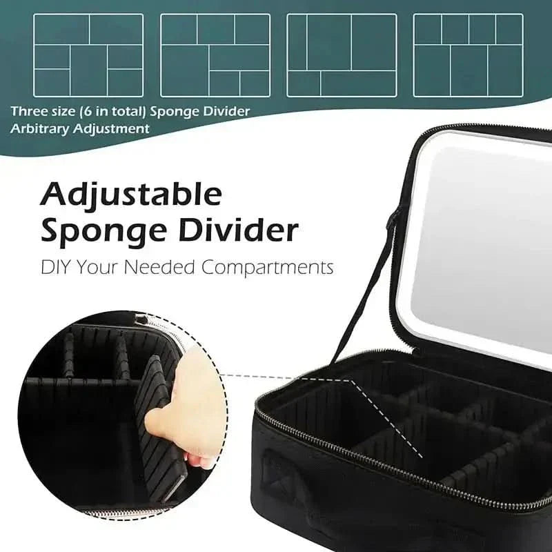 LED Light Cosmetic Bag - Glam Global UKGlam Global UK