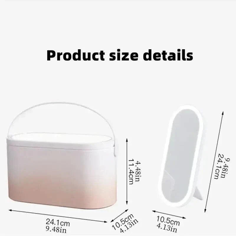 LED Makeup Organizer Box - Glam Global UKGlam Global UK