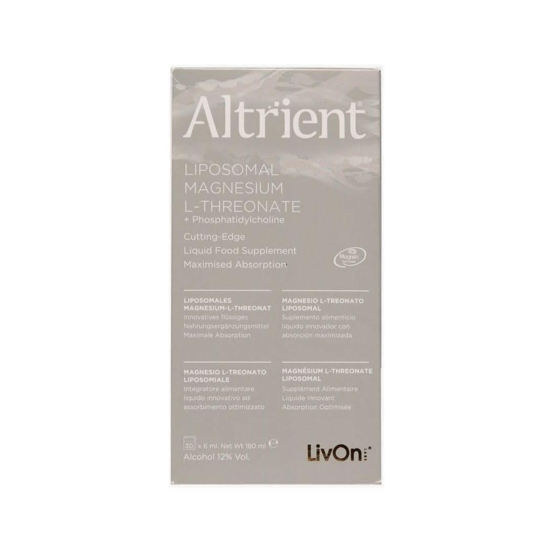 Altrient Liposomal Magnesium L - Threonate - 30 Sachets - Glam Global UKAltrient