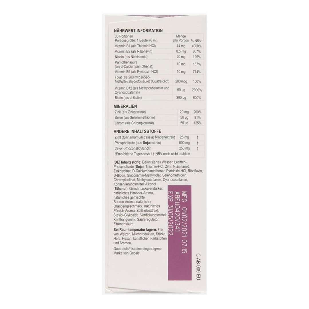 Liposomal Vitamin B and Trace Mineral Complex - Glam Global UKAltrient