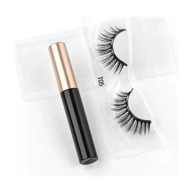 Magnetic Eyelashes Set with Waterproof Eyeliner and Tweezer - Glam Global UKGlam Global UK