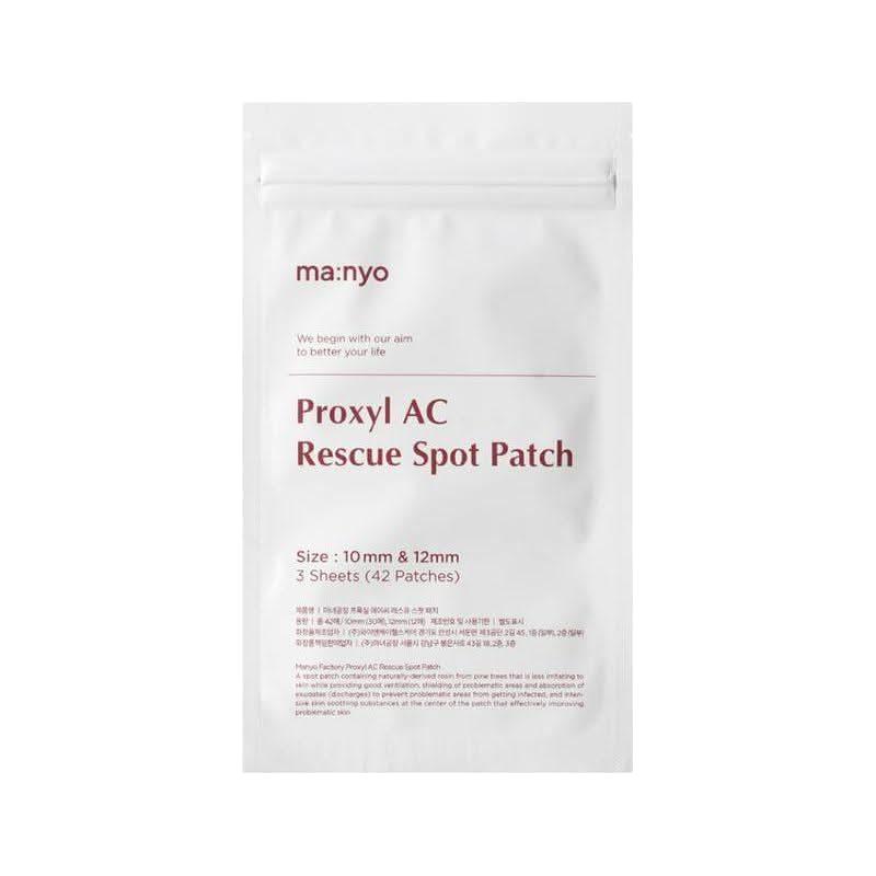 Manyo Factory Proxyl AC Rescue Spot Patch (1pack, 10mmx30ea+12mmx12ea) - Glam Global UKManyo Factory