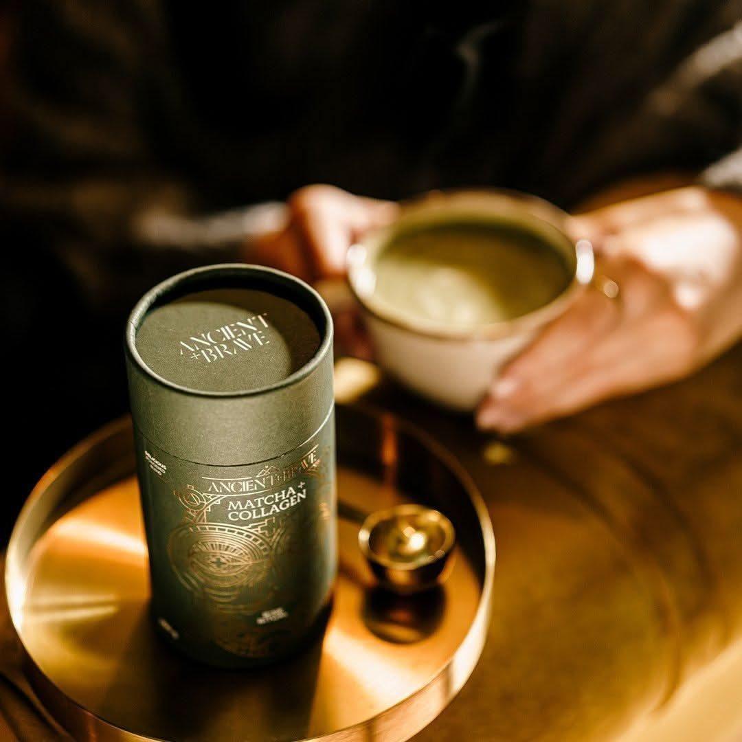 Ancient + Brave Matcha + Collagen - 150g - Glam Global UKAncient + Brave