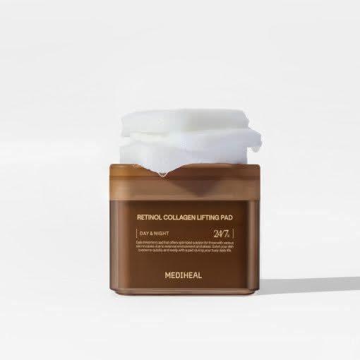 MEDIHEAL Retinol Collagen Lifting Pad (100 Pads) - Glam Global UKMEDIHEAL