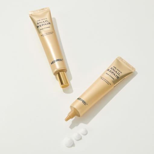 MEDIPEEL 24K Gold Snail Repair Eye Cream - 40ml - Glam Global UKMEDIPEEL