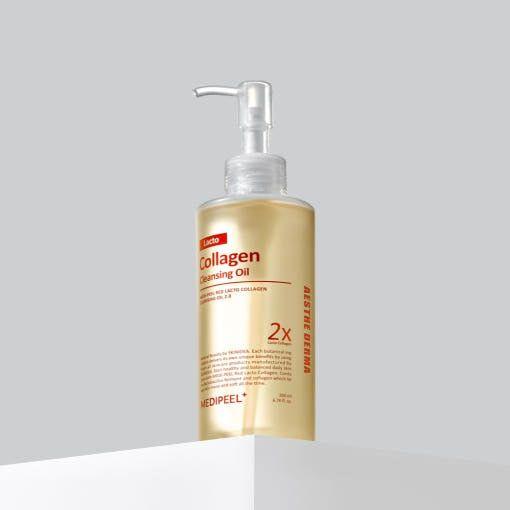 MEDIPEEL Red Lacto Collagen Cleansing Oil 2.0 – 200ml - Glam Global UKMEDIPEEL