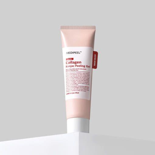 MEDIPEEL Red Lacto Collagen Konjac Peeling Gel – 95ml - Glam Global UKMEDIPEEL