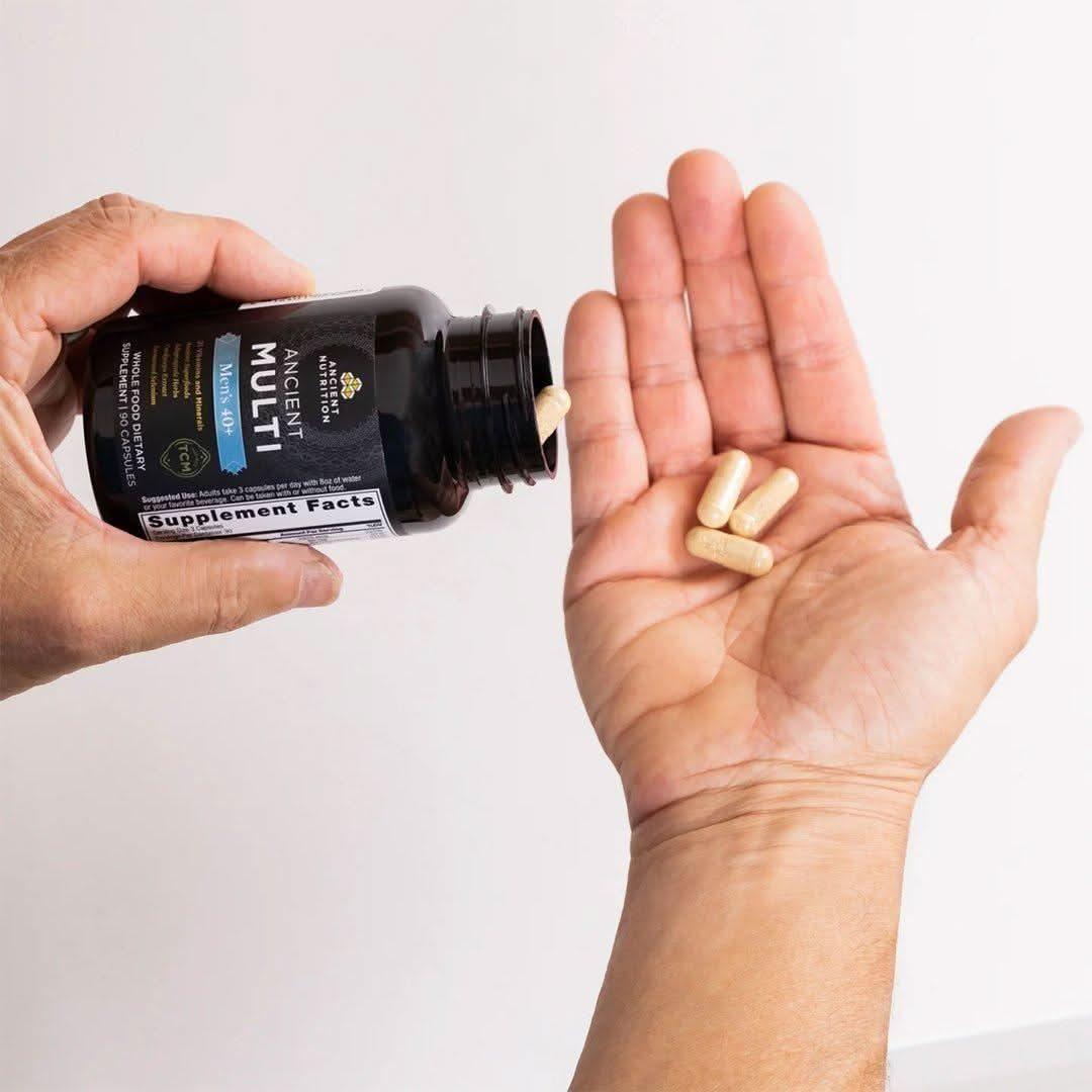 Ancient Nutrition Men's 40+ - 90 Capsules - Glam Global UKAncient Nutrition