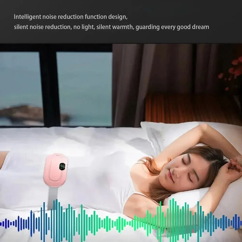 Menstrual Heating Pad Smart Warm Belt – USB Rechargeable Heating & Vibration Therapy for Cramp Relief - Glam Global UKGlam Global UK