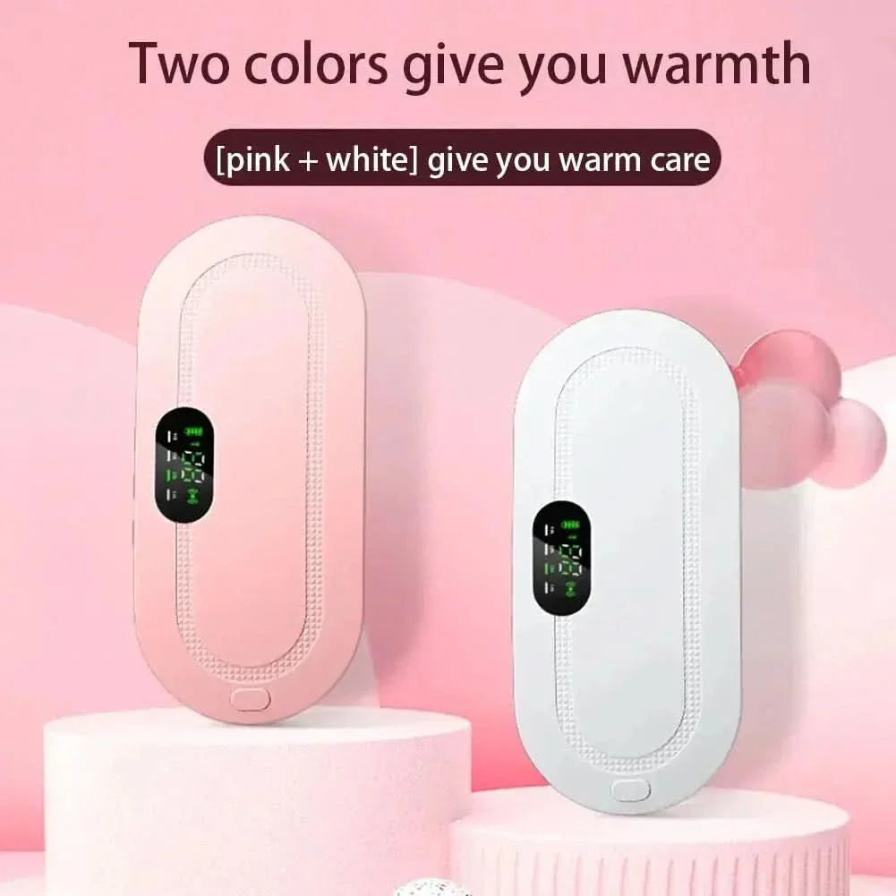 Menstrual Heating Pad Smart Warm Belt – USB Rechargeable Heating & Vibration Therapy for Cramp Relief - Glam Global UKGlam Global UK