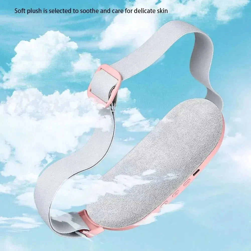 Menstrual Heating Pad Smart Warm Belt – USB Rechargeable Heating & Vibration Therapy for Cramp Relief - Glam Global UKGlam Global UK