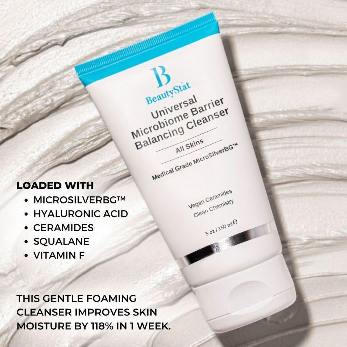 BeautyStat Microbiome Barrier Repair Purifying Cleanser - 150ml - Glam Global UKBeautyStat
