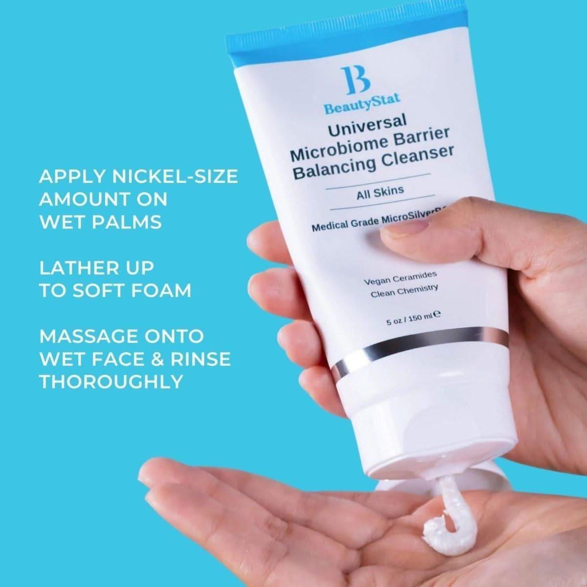 BeautyStat Microbiome Barrier Repair Purifying Cleanser - 150ml - Glam Global UKBeautyStat