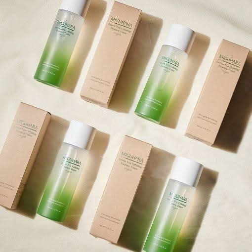 MIGUHARA Green Tea Calming Essence Toner Origin 200ml - Glam Global UKMIGUHARA