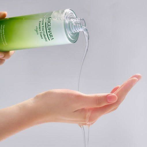 MIGUHARA Green Tea Calming Essence Toner Origin 200ml - Glam Global UKMIGUHARA