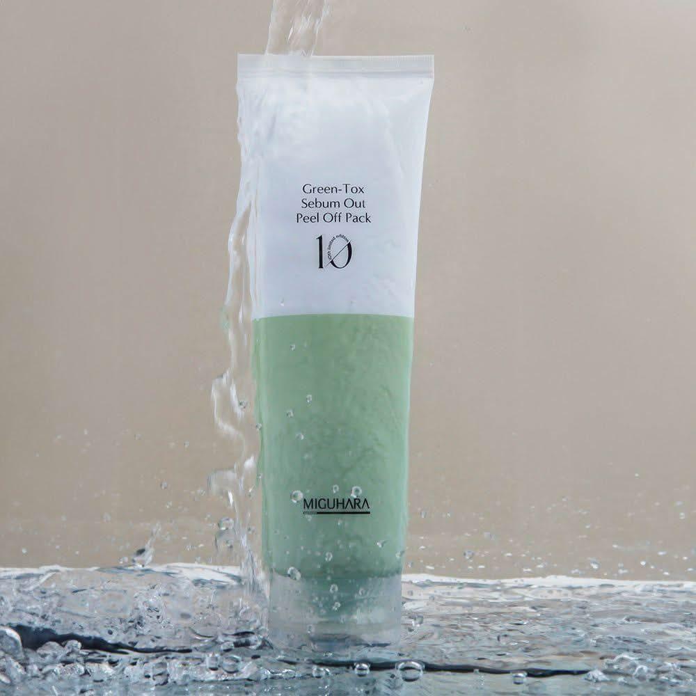MIGUHARA Green - Tox Sebum Out Peel Off Pack 100g - Glam Global UKMIGUHARA