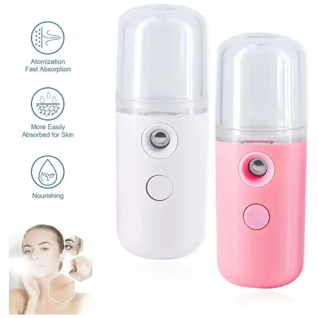 Mini Facial Steamer - Glam Global UKGlam Global UK