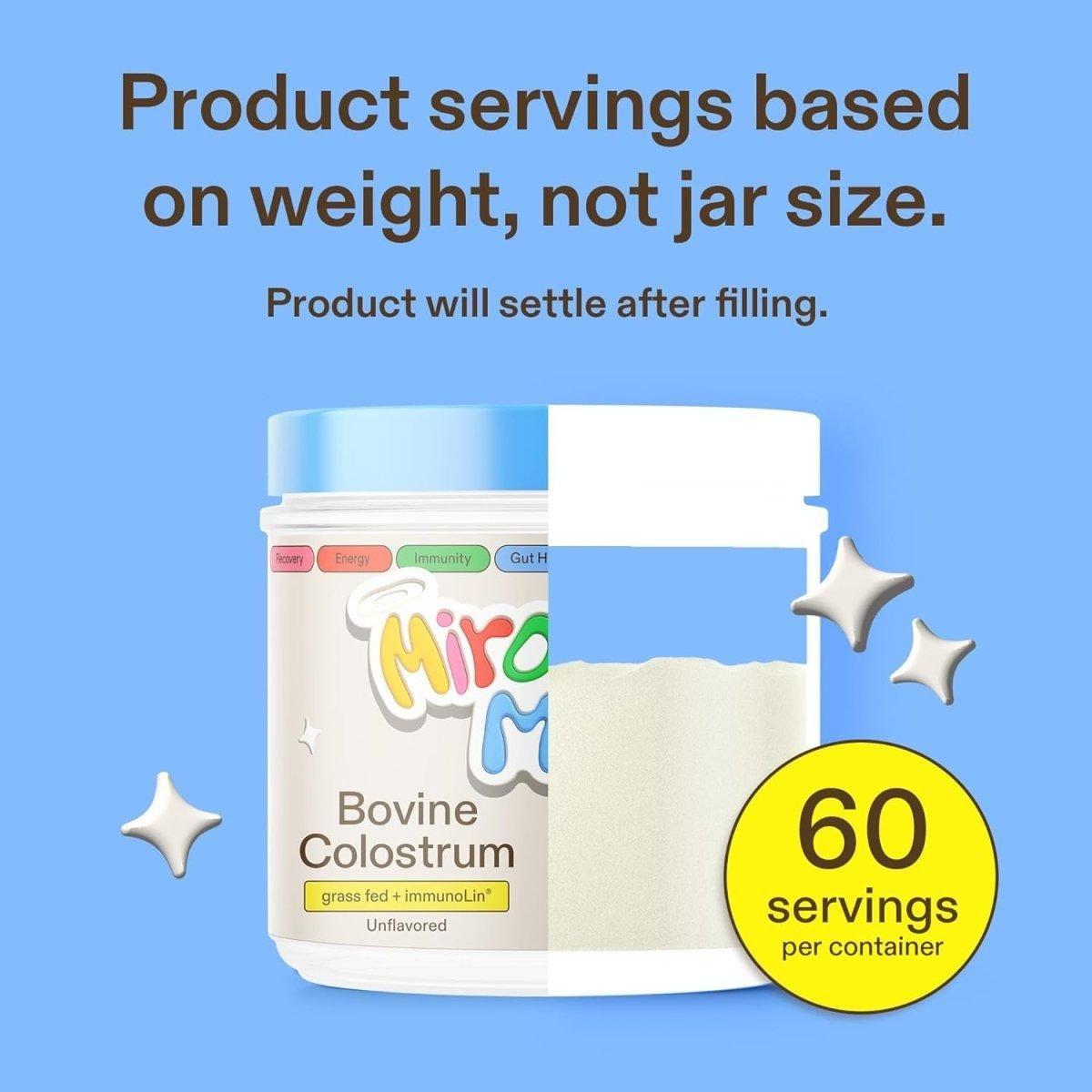 Miracle Moo Colostrum Supplement for Gut Health - Glam Global UKMiracle Moo