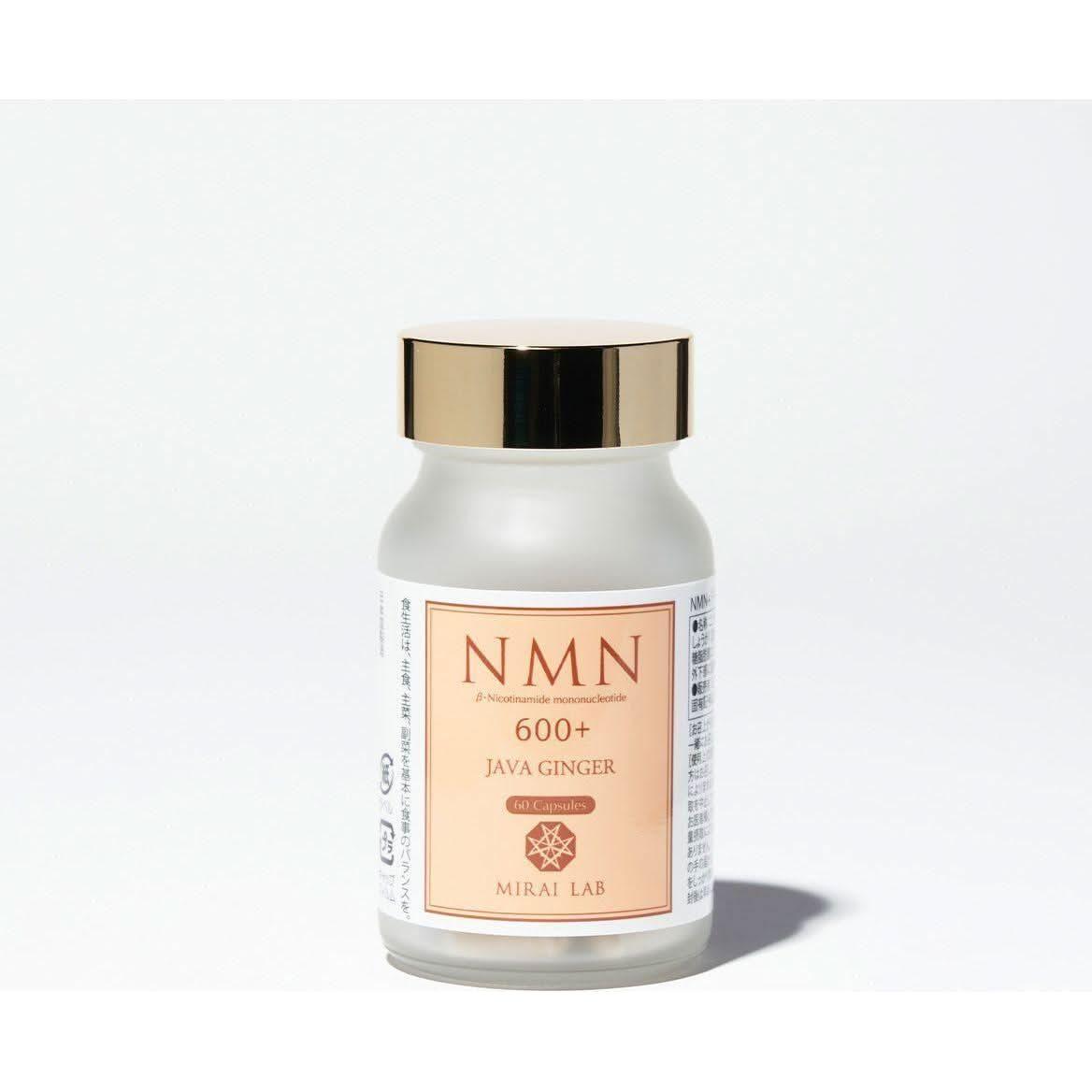 MIRAI LAB NMN 600+ JAVA GINGER PLUS (60 capsules) - Glam Global UKMIRAI LAB