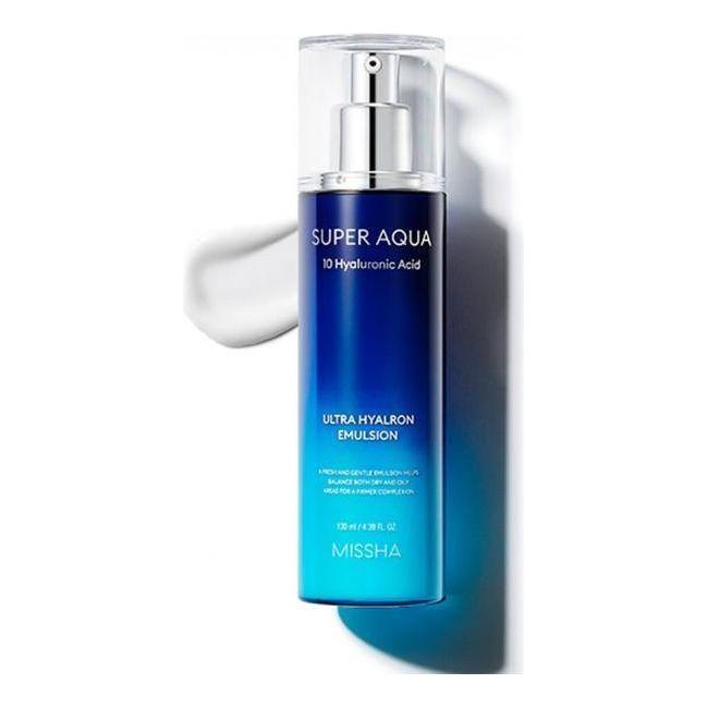 MISSHA Super Aqua Ultra Hyalron Emulsion 130ml - Glam Global UKMISSHA