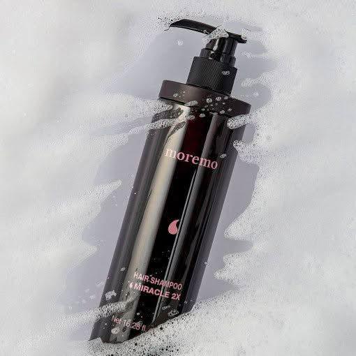 moremo Hair Shampoo Miracle 2X 480ml - Glam Global UKmoremo