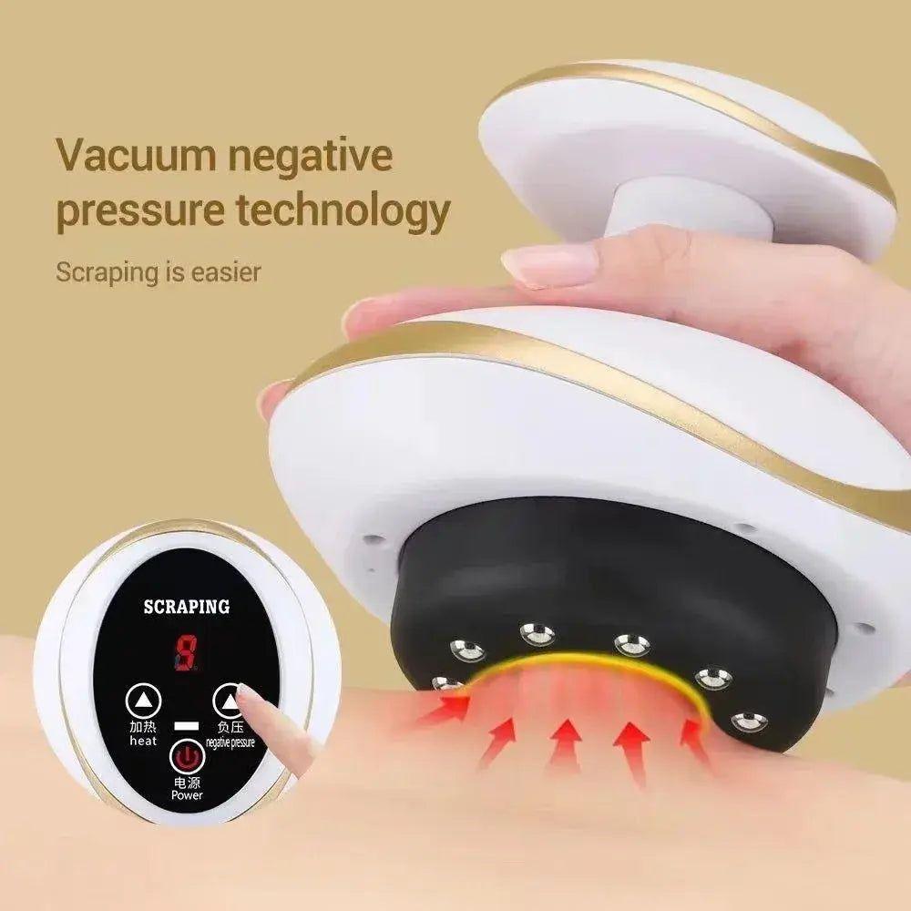 Multifunctional Electric Cupping and Scraping Therapy Device with LCD Display - Glam Global UKGlamGlobal