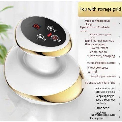 Multifunctional Electric Cupping and Scraping Therapy Device with LCD Display - Glam Global UKGlamGlobal