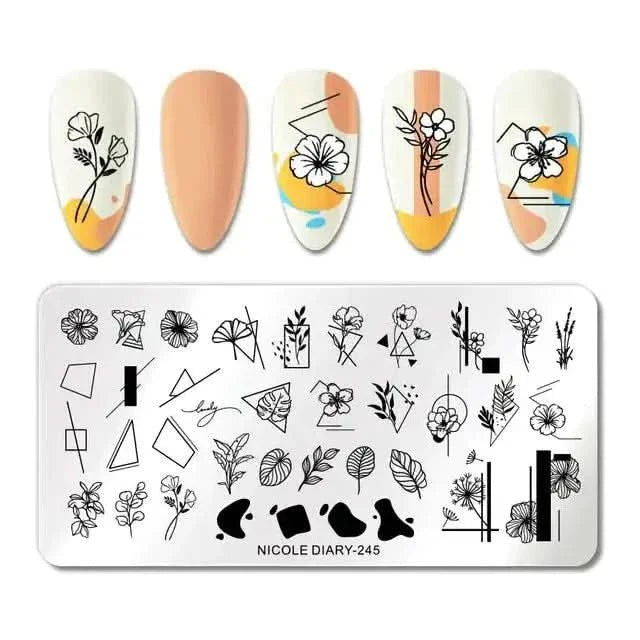 Nail Art Stamping Plates - Glam Global UKGlam Global UK