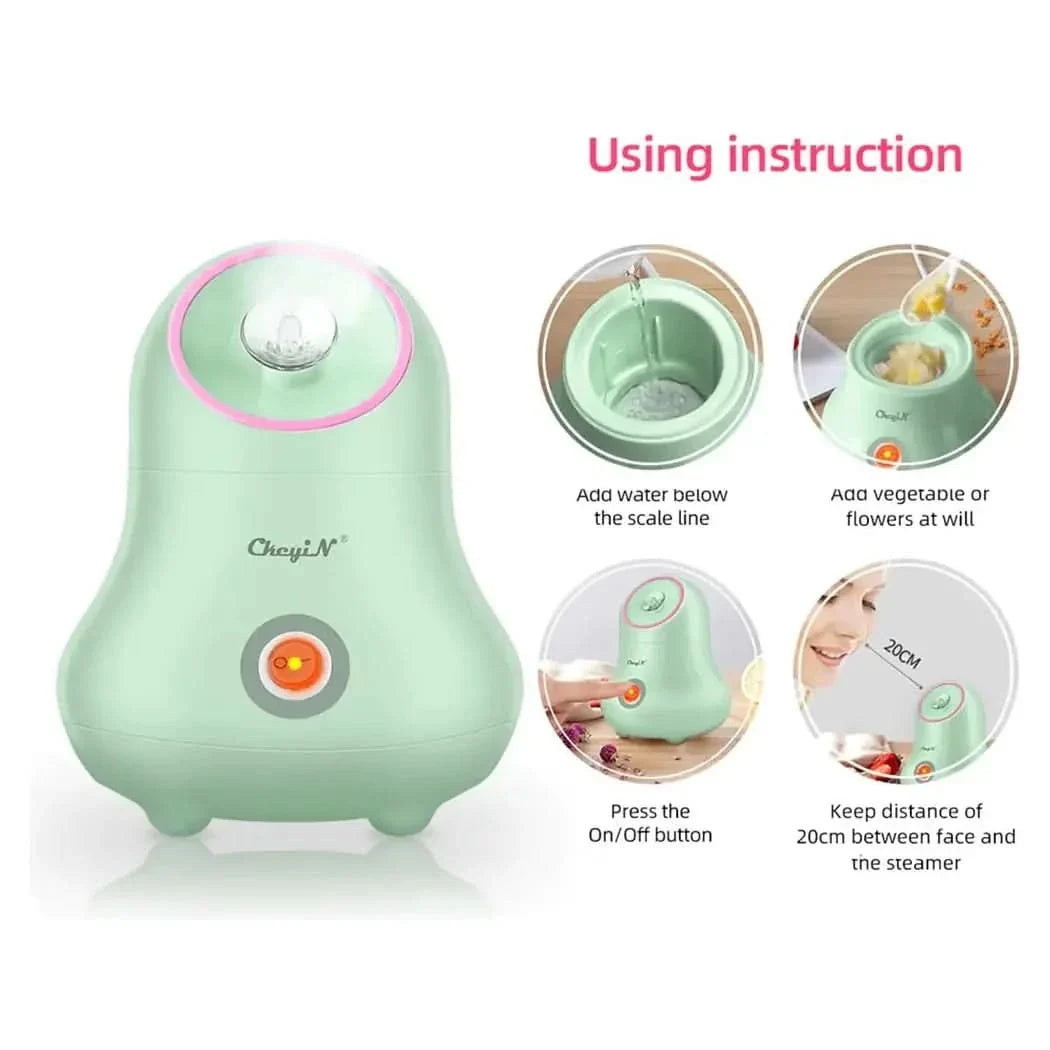 Nano Ionic Face Steamer - Glam Global UKGlam Global UK