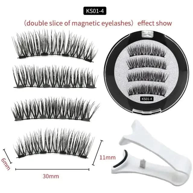 Natural Magnetic Eyelashes - Glam Global UKGlam Global UK