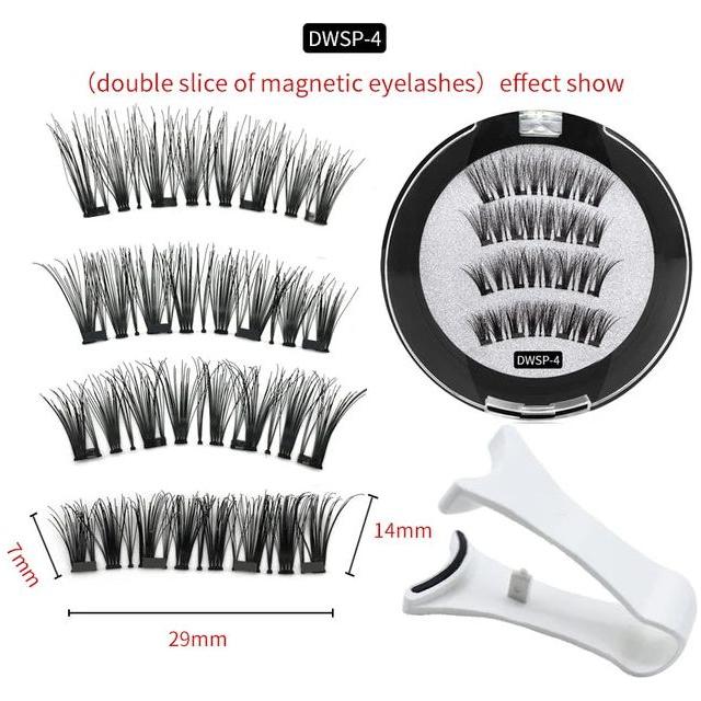 Natural Magnetic Eyelashes - Glam Global UKGlam Global UK