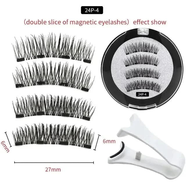 Natural Magnetic Eyelashes - Glam Global UKGlam Global UK