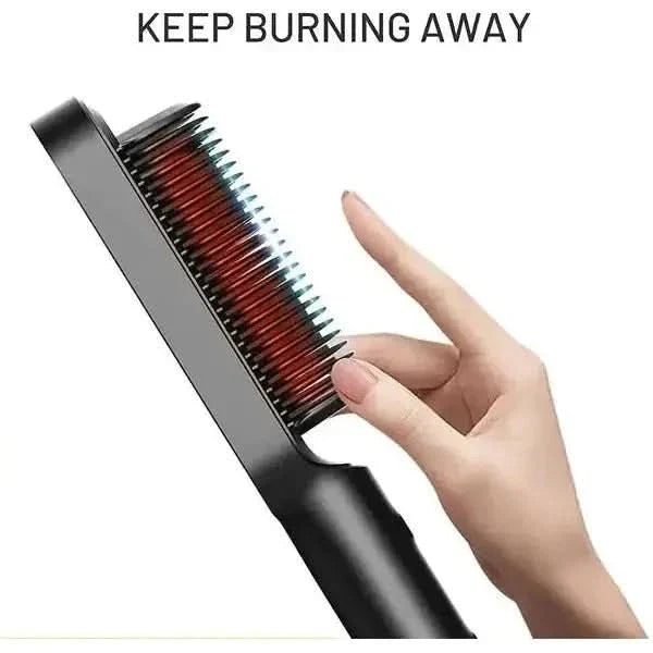 Negative Ion Hair Straightener Styling Comb: Unlock Silky Smooth Hair - Glam Global UKGlam Global UK