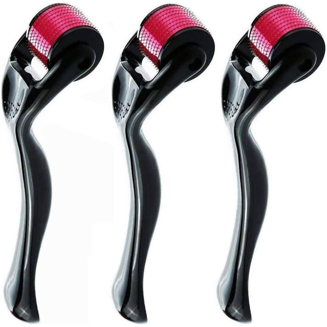 New 540 Titanium Micro Needles Derma Roller - A 3 Pack Skin - Rejuvenating Tools - Glam Global UKGlam Global UK